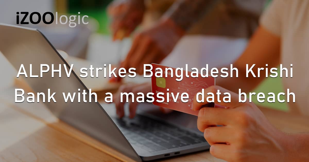 ALPHV Ransomware Bangladesh Krishi Bank Data Breach Cybersecurity Banking Financial Data