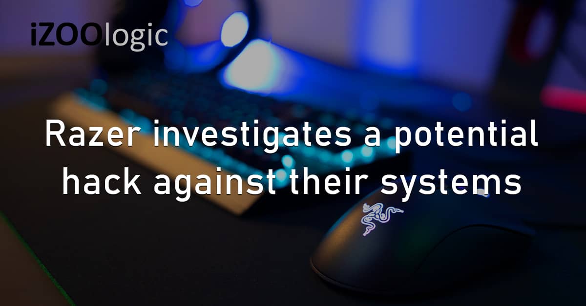 Razer Singapore Gaming Hacked Data Breach Dark Web Cybercrime Cryptocurrency