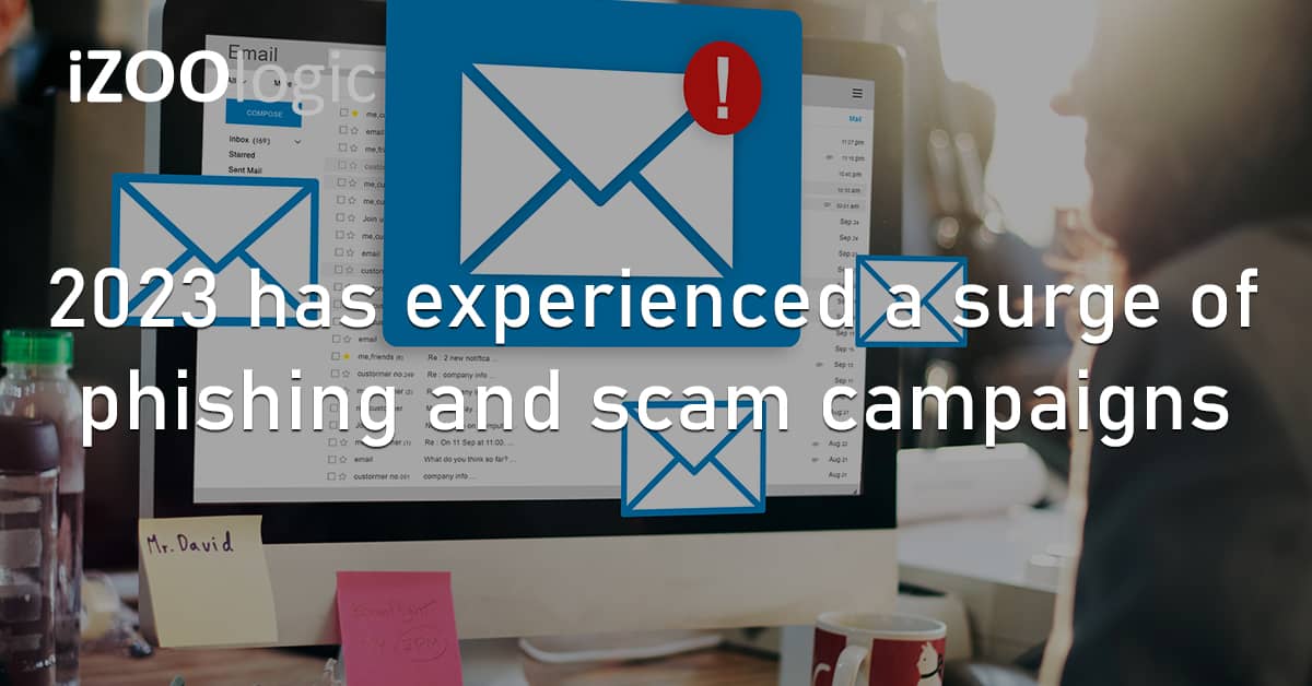 2023 Surge Phishing Scam Online Fraud Campaigns