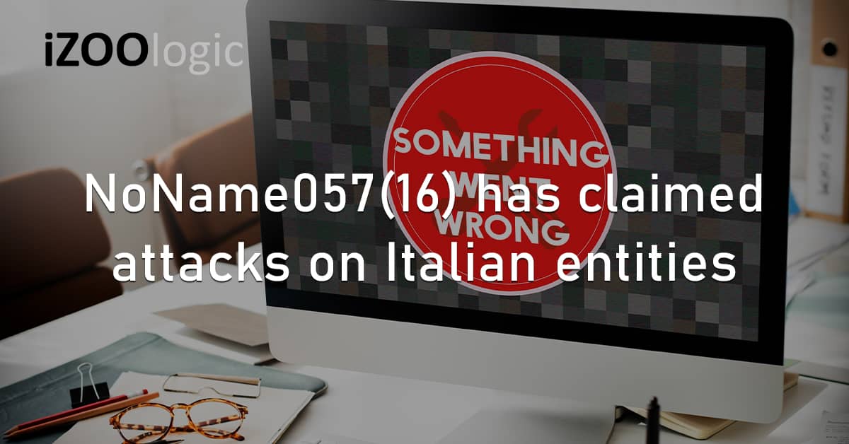 NoName057(16) DDoS Cyberattack Denial of Service Italy Europe Web Services Down