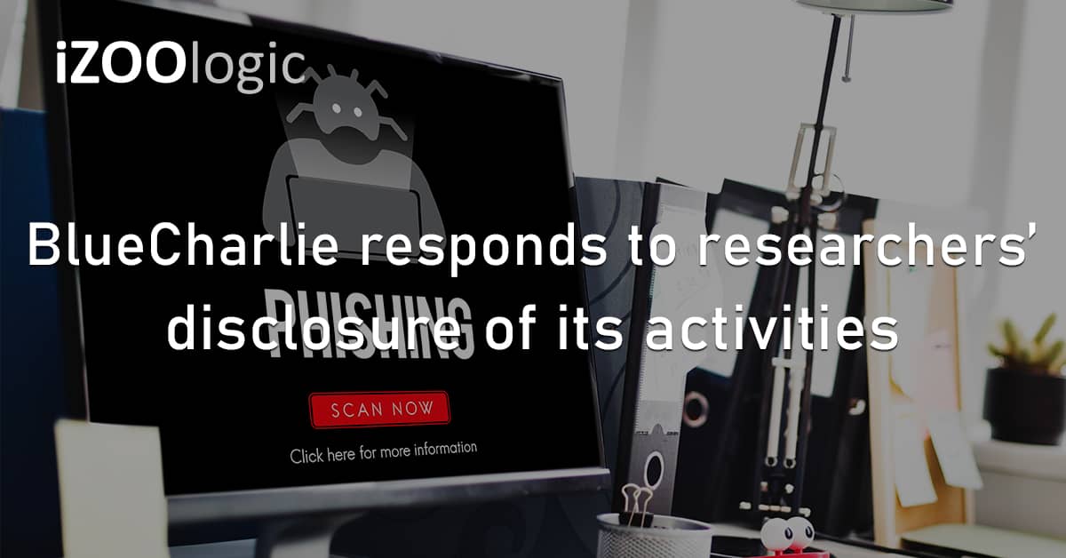 BlueCharlie Hackers Phishing Researchers