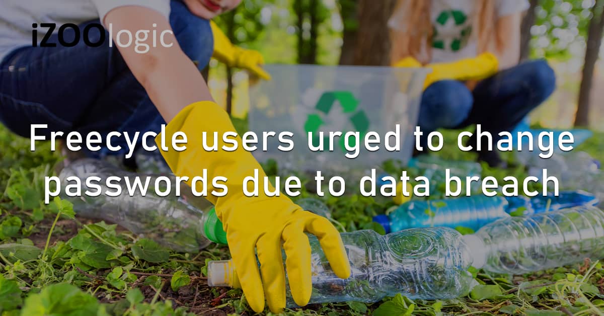 Freecycle Change Password Recycling Data Breach US
