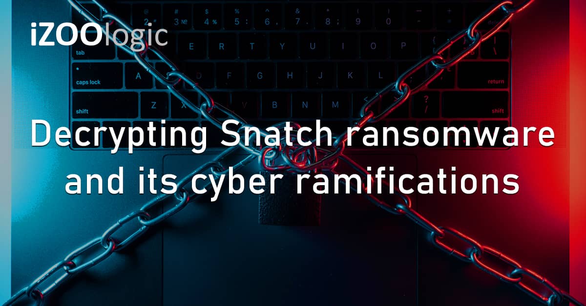 Decrypting Snatch Ransomware Cyber Ramifications