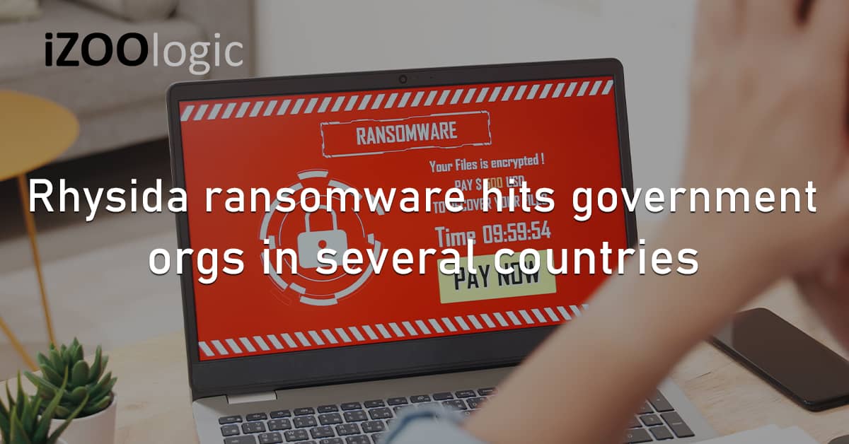 Rhysida Ransomware Government Orgs Europe Dominican Republic Portugal