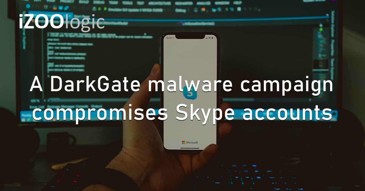 DarkGate Malware Campaign Skype Accounts Compromised