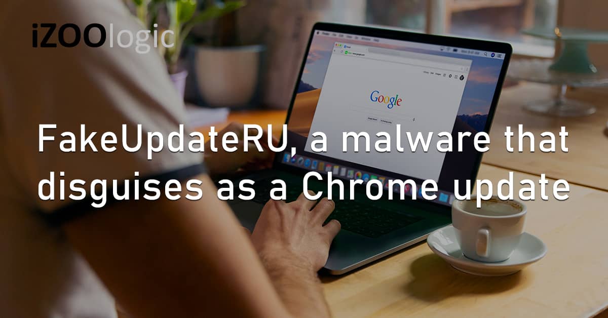 Fake Update RU Malware Google Chrome Update Browser