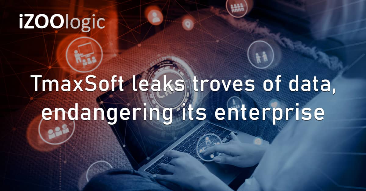 TmaxSoft Data Leak Customer Dataset Enterprise Software IT Firm SaaS Cloud Services