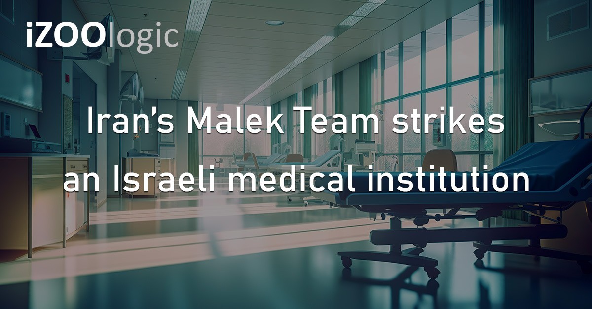 Malek Team Middle East Ziv Medical Center Cyberattack