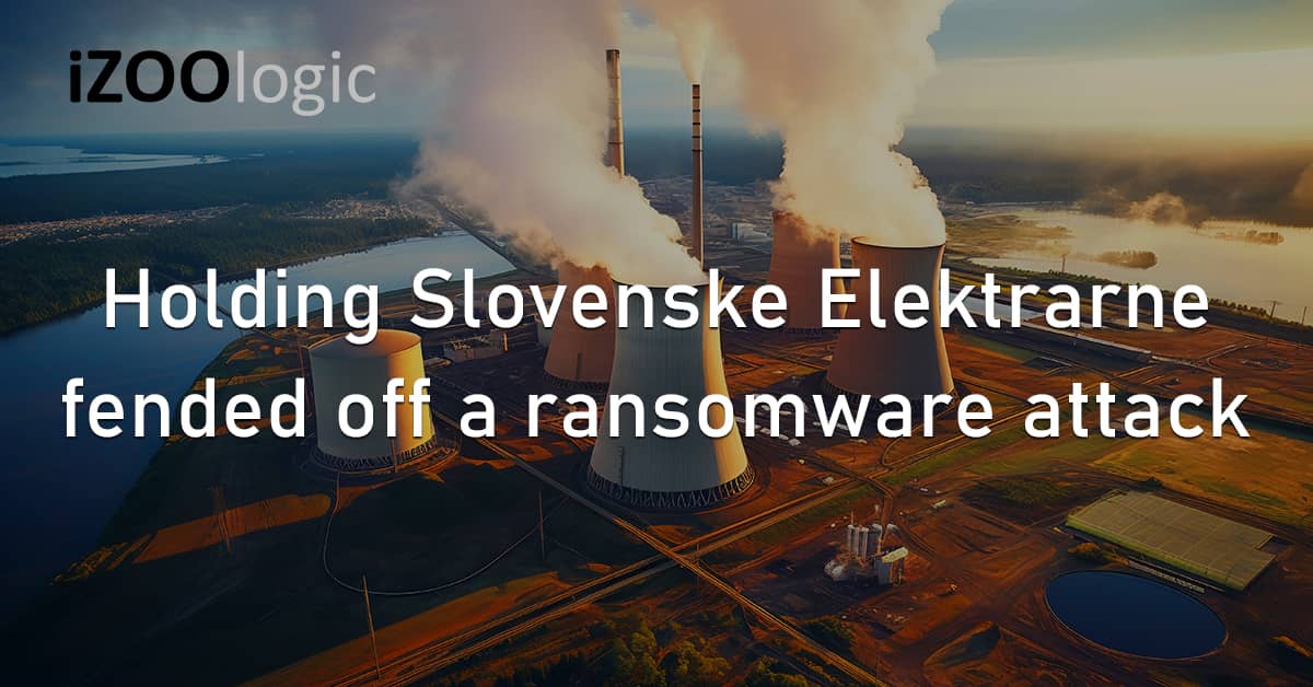 Holding Slovenske Elektrarne HSE Ransomware Cyberattack Slovenia Europe