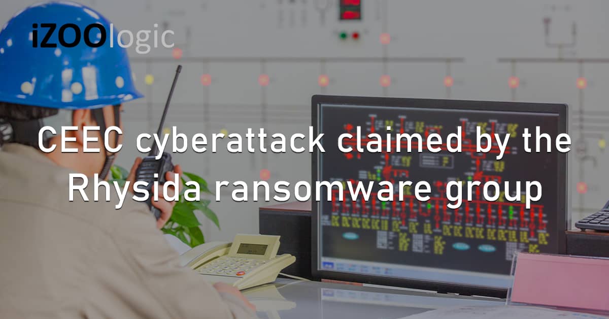 CEEC Cyberattack China Rhysida Ransomware Hacker Group