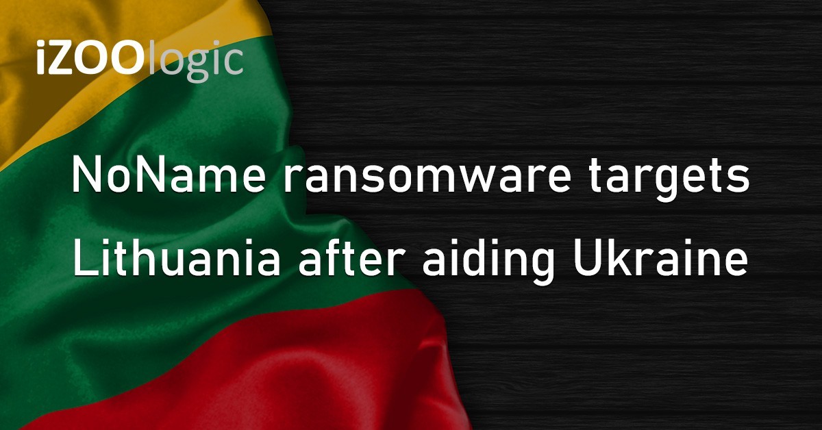 NoName Ransomware Lithuania Cyberattack DDoS