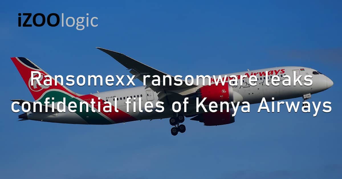 Ransomexx Ransomware Data Leak Confidential Files Kenya Airways Africa