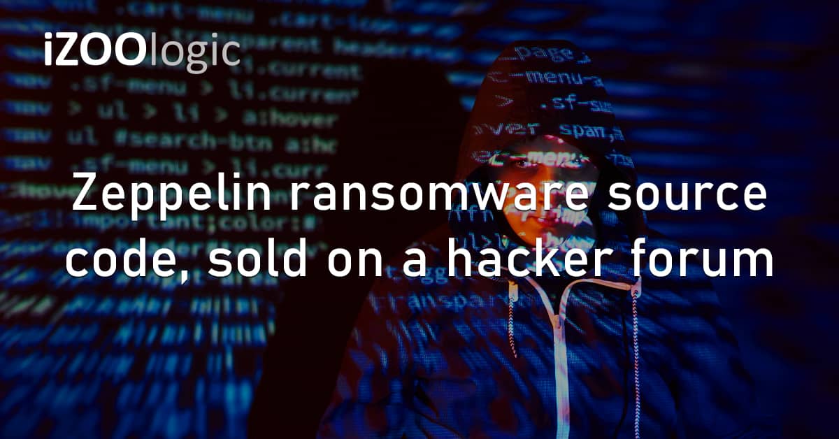 Zeppelin Ransomware Source Code Dark Web Hacker Forum