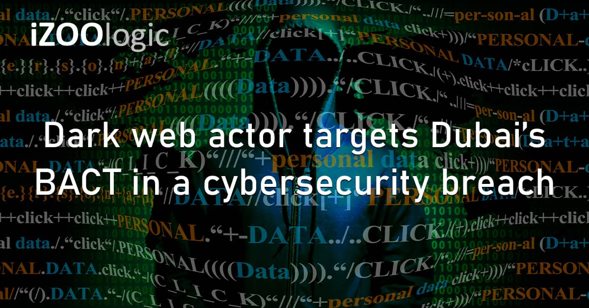 Dark Web Threat Actor Dubai BACT BAIT Aljouda Consultation and Training Cybersecurity Breach