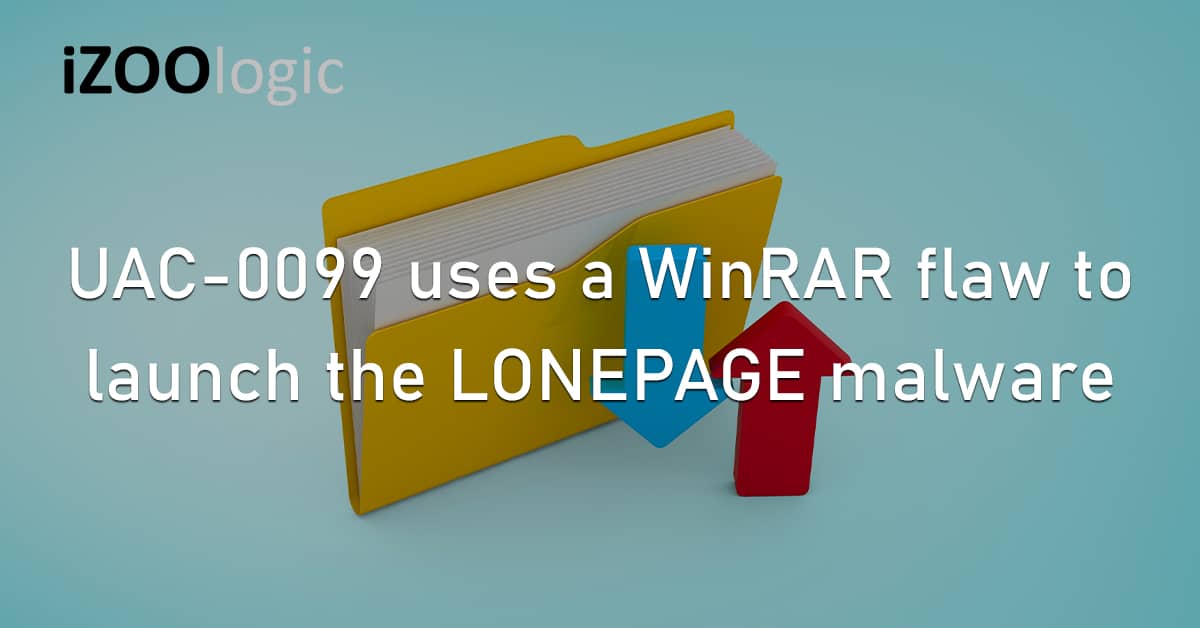 UAC-0099 WinRAR Security Flaw LONEPAGE Malware