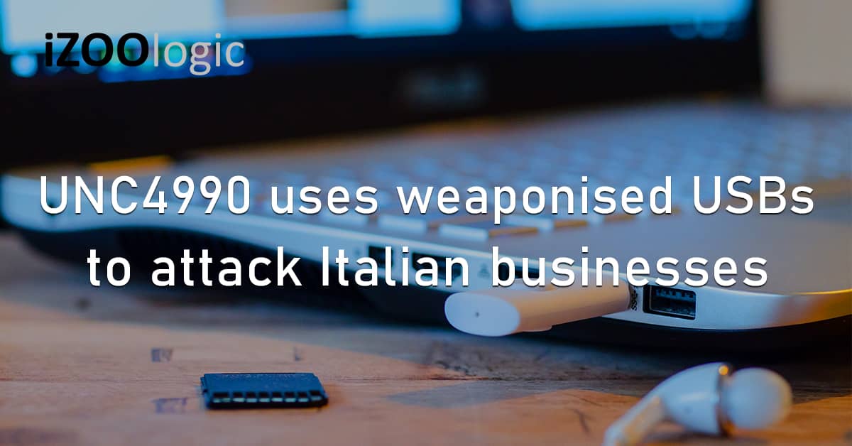 UNC4990 Hacker Group Weaponised USB Cyberattack Italy