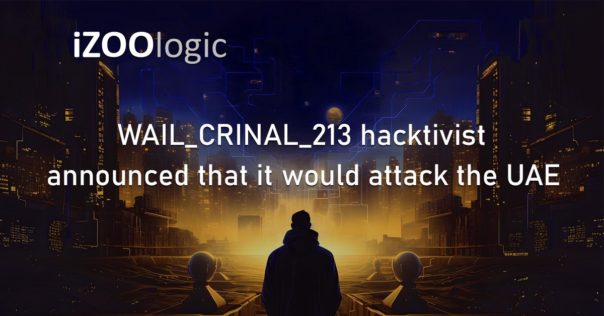 WAIL_CRINAL_213 Hacktivist UAE Cybercrime