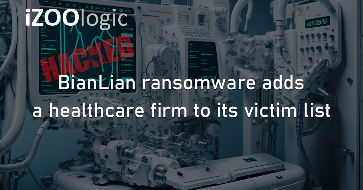 BianLian Ransomware Healthcare Dark Web