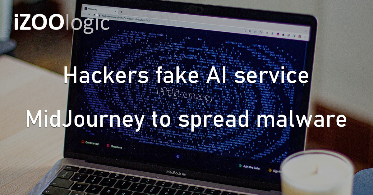 MidJourney Malware Cyberattack AI Service Social Media