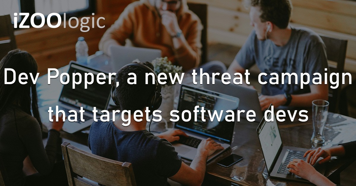 Dev Popper Threat Campaign Software Developers Cybercrime