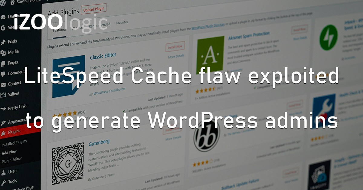 LiteSpeed Cache WordPress Vulnerability