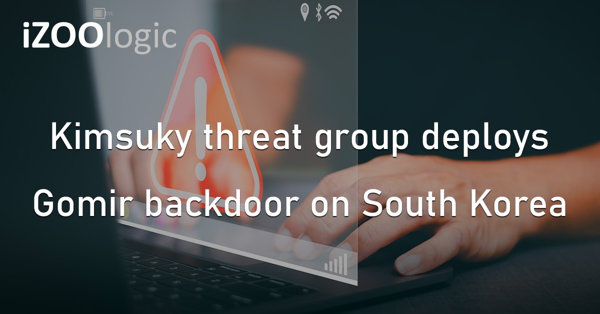 Gomir Backdoor Kimsuky Threat Group South Korea Linux