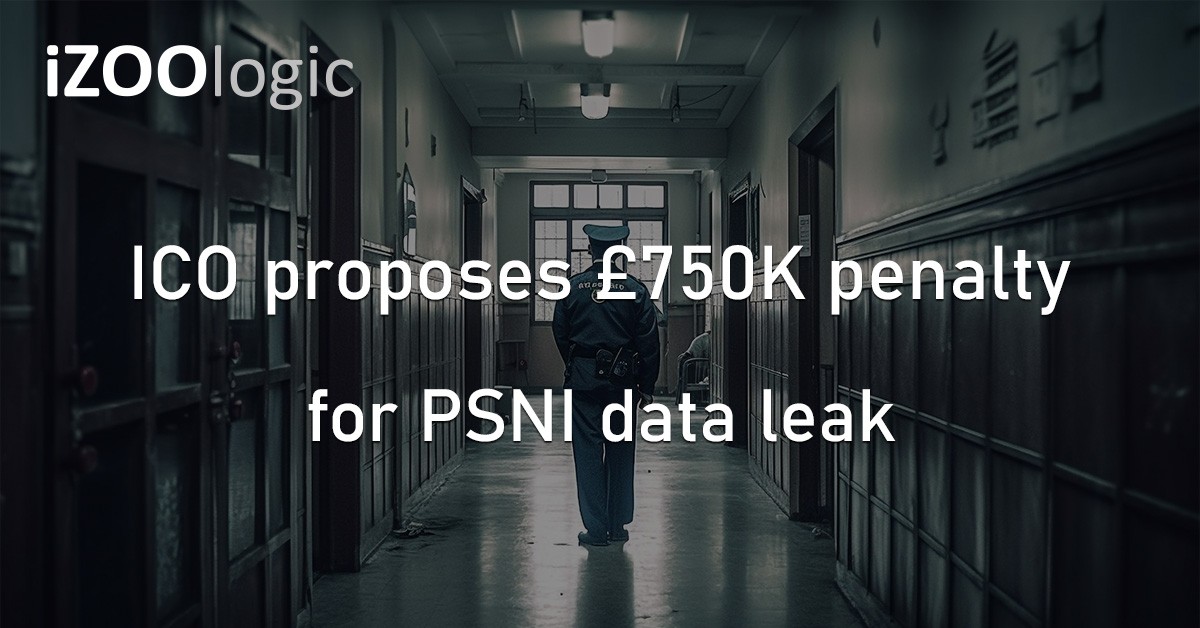 PSNI Data Leak Information Commissioner Office ICO UK