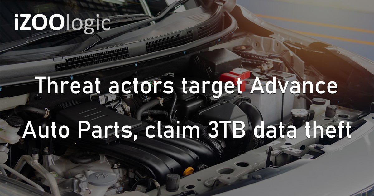Advance Auto Parts Data Theft Automotive Stolen Data Cyberattack