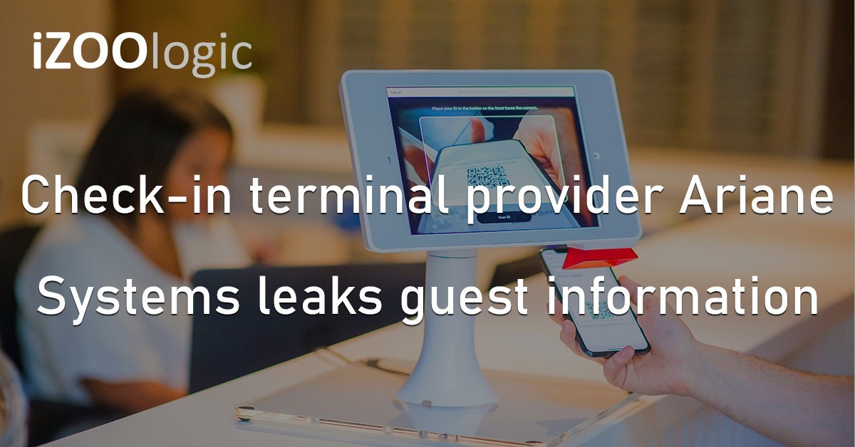 Ariane Systems Self Check In System Vulnerability Critical Flaw Data Leak