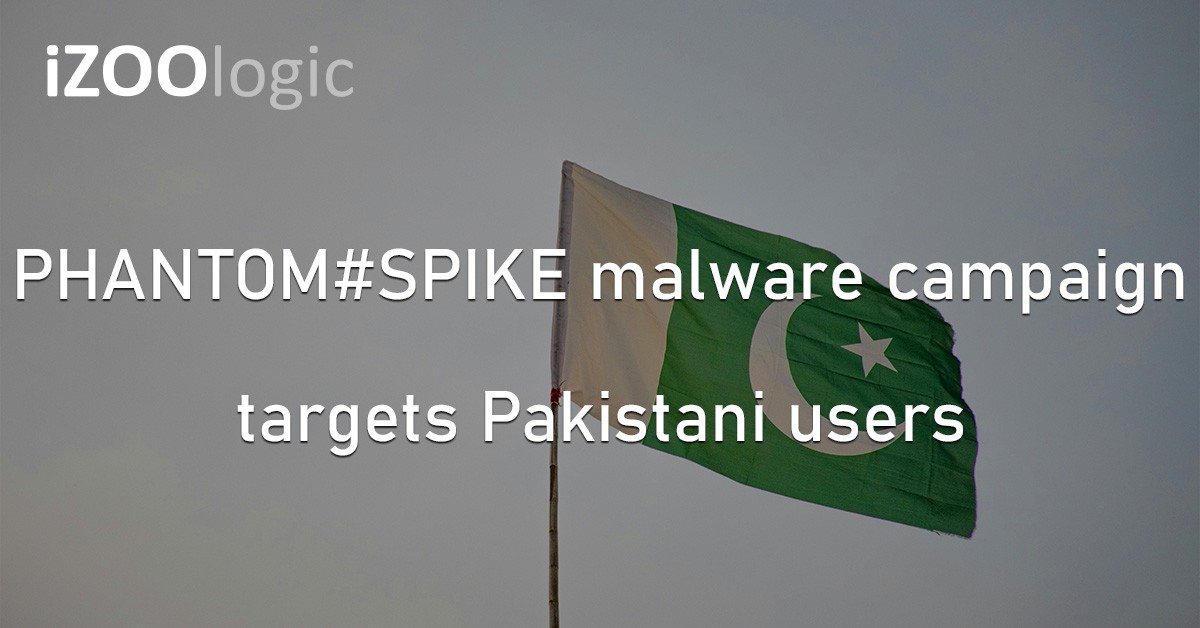 PHANTOM#SPIKE Malware Campaign Pakistan South Asia Cyberattack Phishing