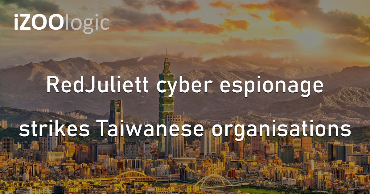 RedJuliett Cyberespionage Taiwan Cyberattack Threat Alert