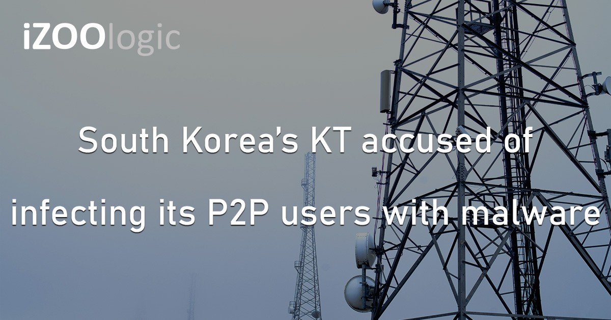 KT South Korea Telecom Malware P2P Cyberattack