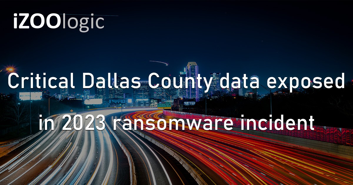 Dallas County US Ransomware Stolen Data Play Ransomware Gang