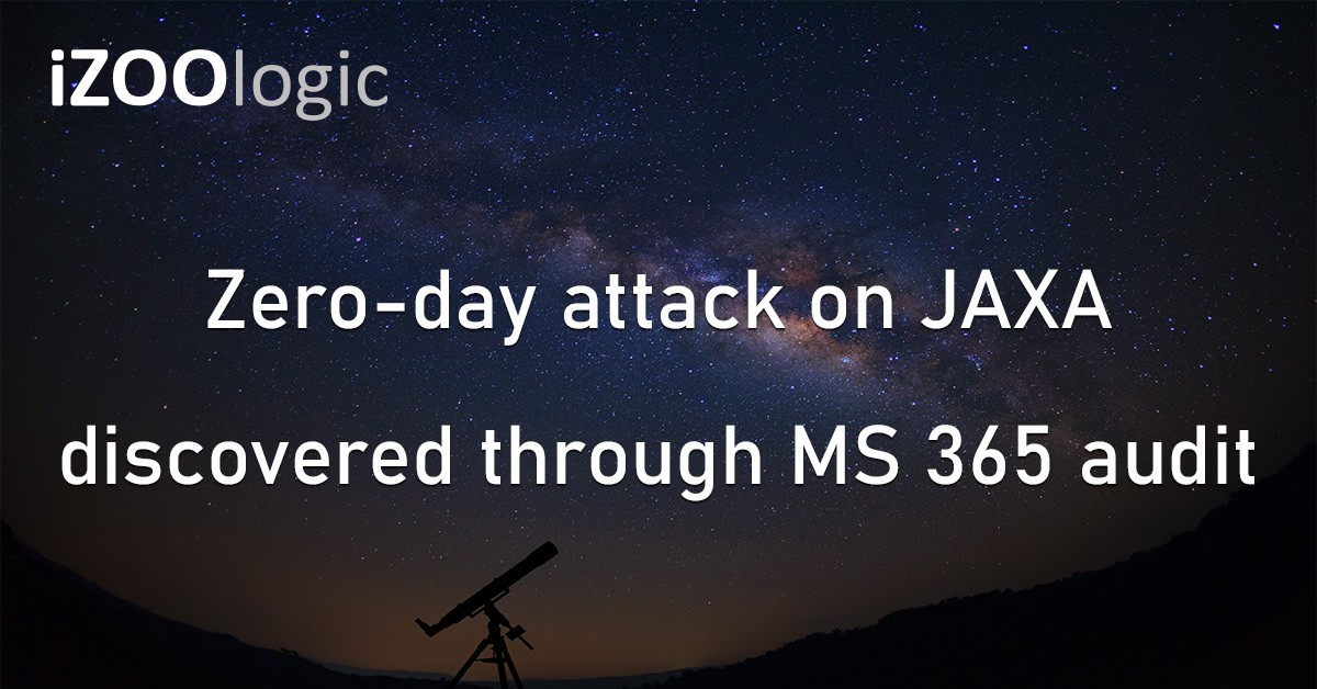 JAXA MS365 Cyberattack Zero Day