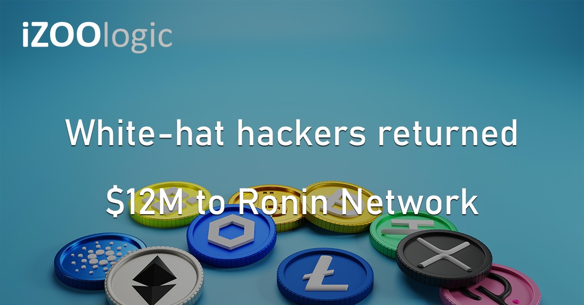 Ronin Network Security Breach Blockchain White Hat Hackers