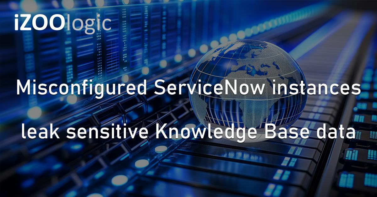 ServiceNow Knowledge Base Misconfigurations Sensitive Data