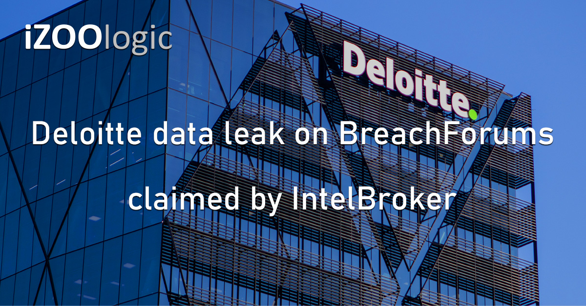 Deloitte Data Leak BreachForums IntelBroker