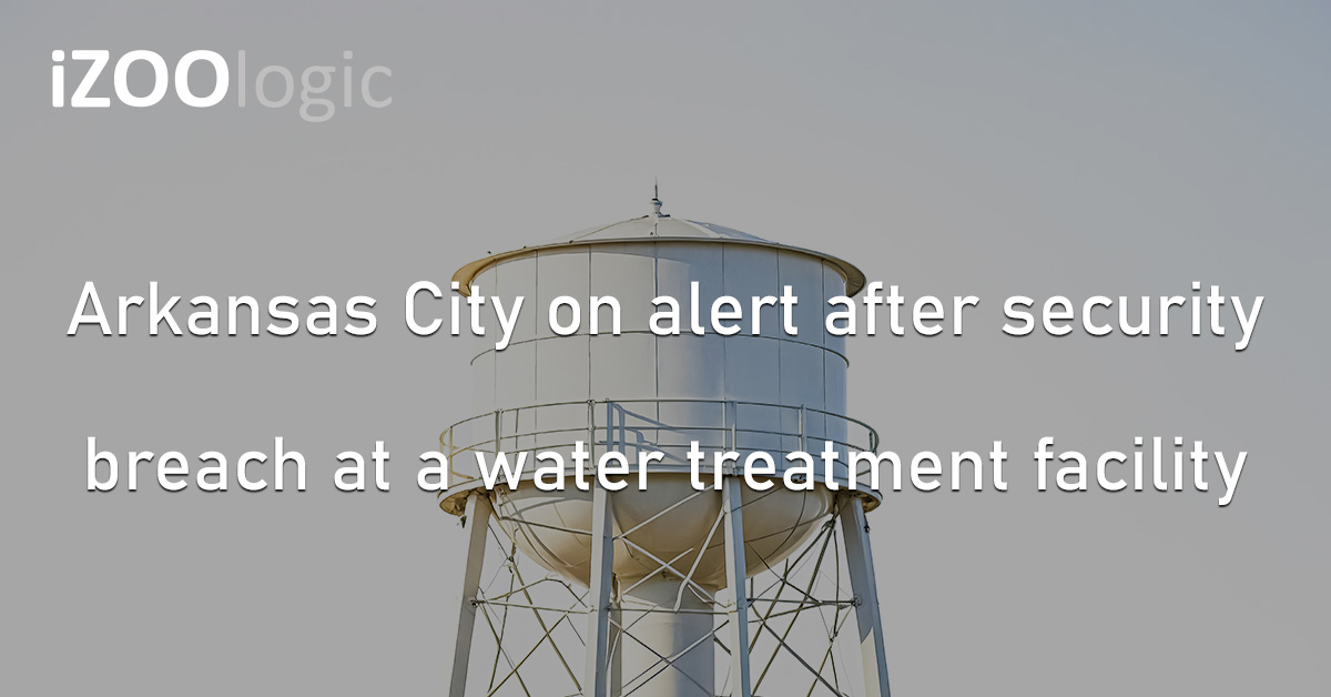 Arkansas City Kansas Water Treatment Facility Security Breach Cyberattack US