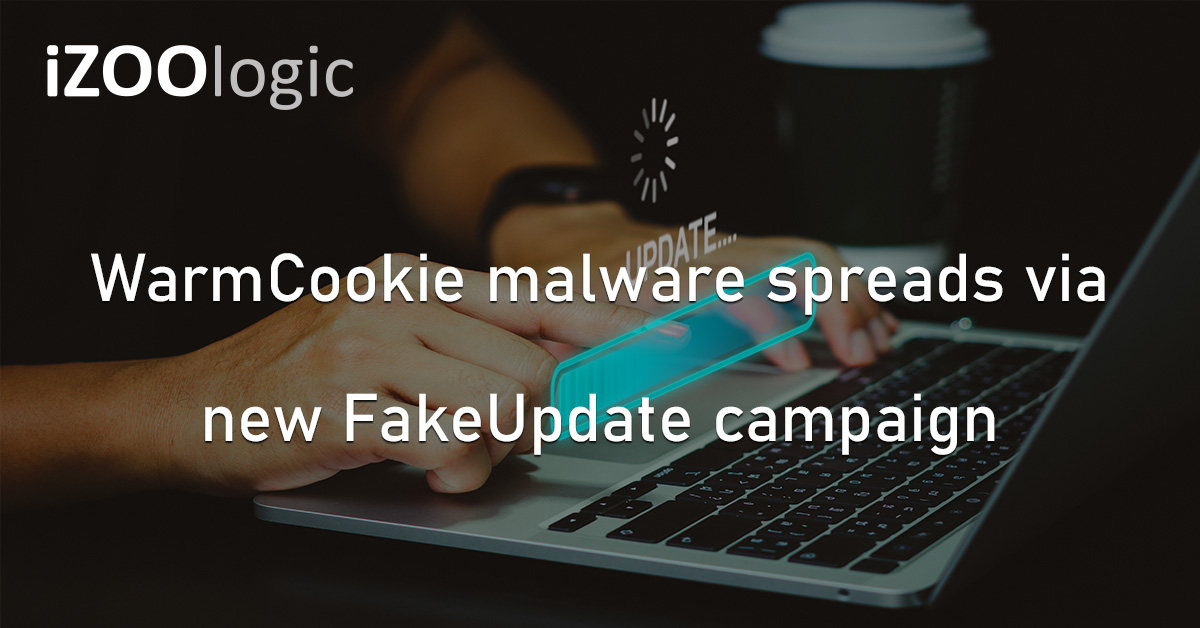 WarmCookie Malware FakeUpdate Campaign Hacked Websites Hackers