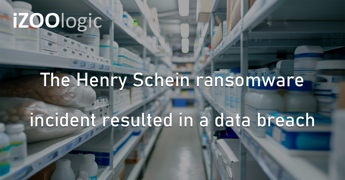 Henry Schein Healthcare Data Breach Ransomware Attack Dark Web