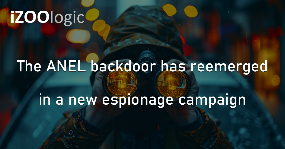 The ANEL backdoor has reemerged in a new espionage campaign