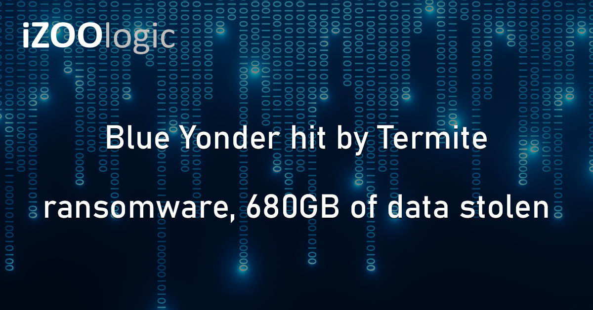 Blue Yonder Termite Ransomware Data Theft Hackers SaaS Cyberattack