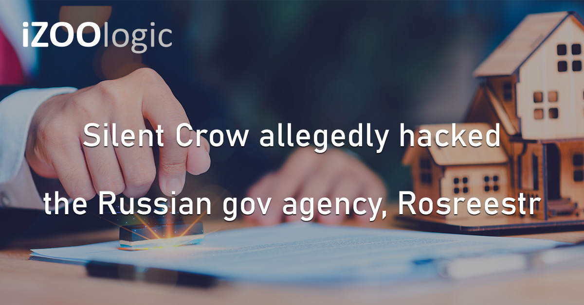 Silent Crow Cybercriminals Data Breach Russia Rosreestr Government