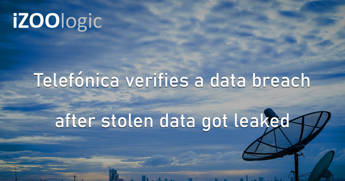 Telefónica Spanish Telecommunication Provider Telco Dark Web Hackers Cyberattack