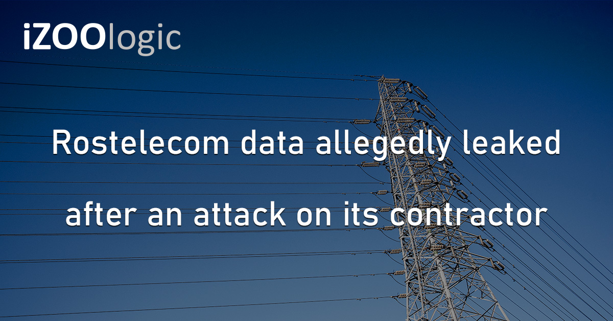 Rostelecom Data Leak Cyberattack Hackers Telecommunications Silent Crow Gang