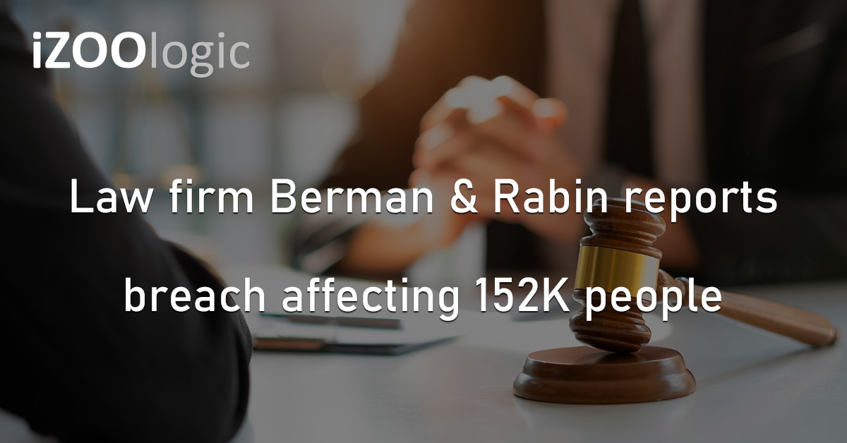 Law Firm Berman & Rabin Cyberattack Data Breach