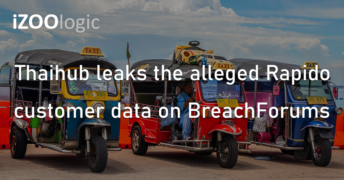 Thaihub Leaks Rapido BreachForums