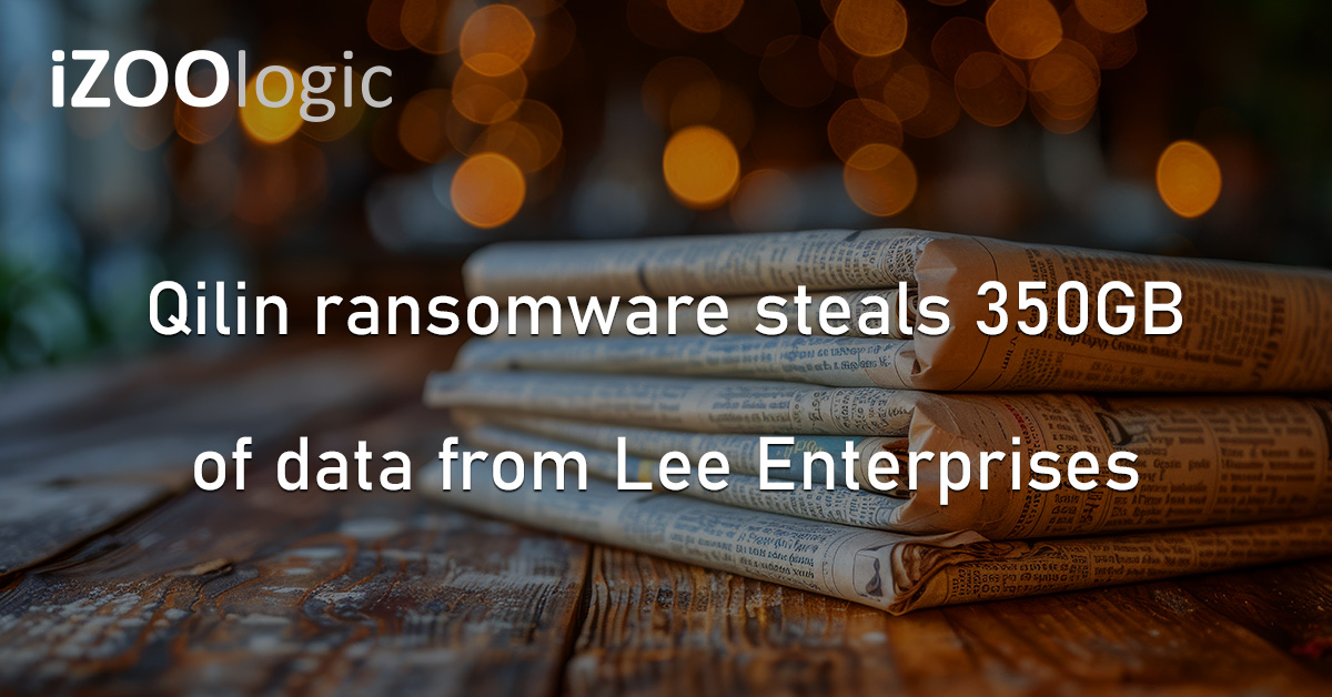 Qilin Ransomware Lee Enterprises Media Company US Cyberattack