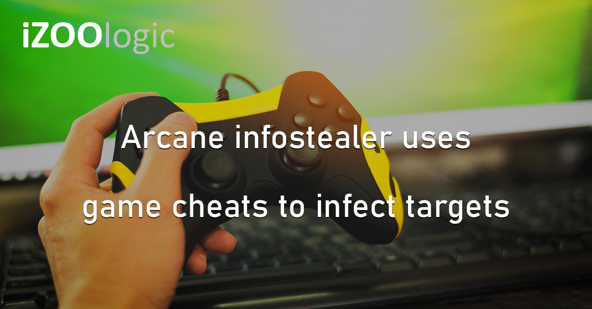 Arcane Infostealer Game Cheats Hackers Data Theft Gaming