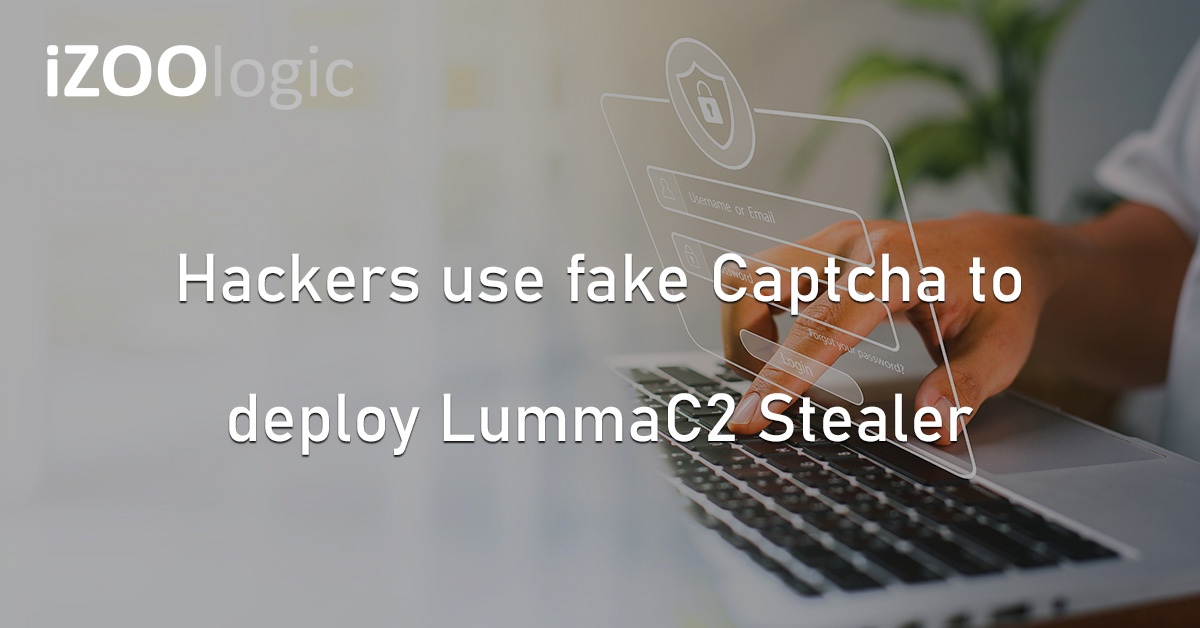 Fake Captcha LummaC2 Stealer Malware Data Theft